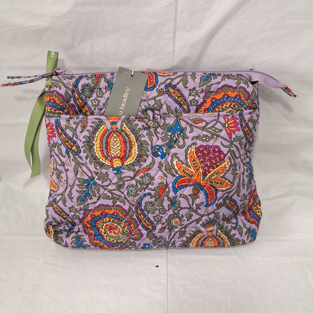 Vera Bradley Purple Original Hipster Crossbody Bag in Marrakesh Pattern